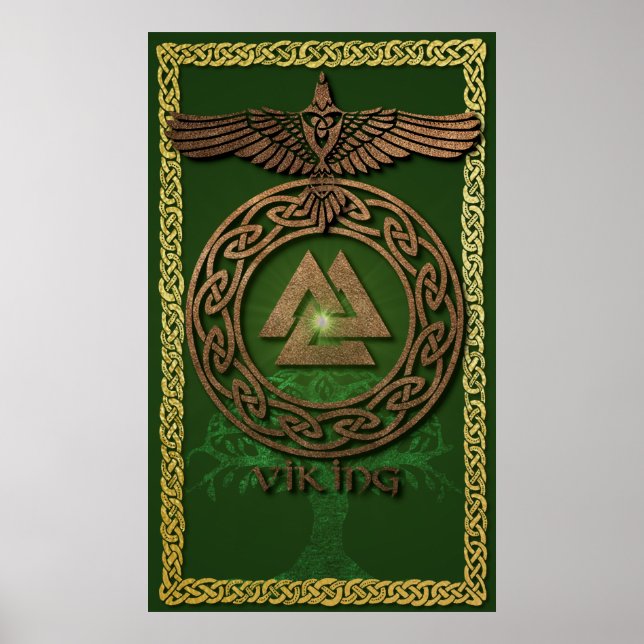 Viking Warrior Poster (Framsidan)