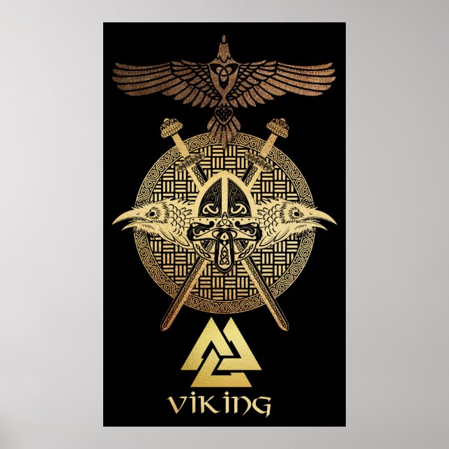 Viking Warrior Poster (Framsidan)