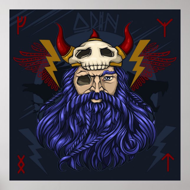 Viking Warrior Poster (Framsidan)