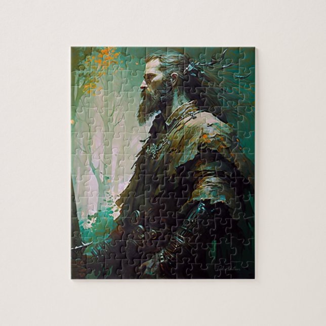 Viking Warrior Puzzle Pussel (Vertikal)