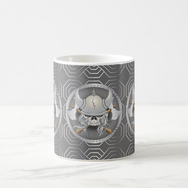 Viking Warrior Skull Kaffemugg (Center)