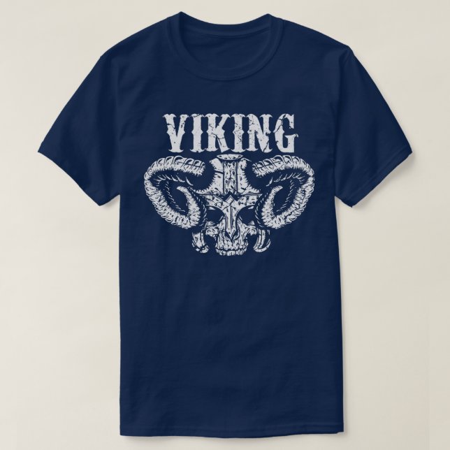 Viking Warrior T Shirt (Design framsida)
