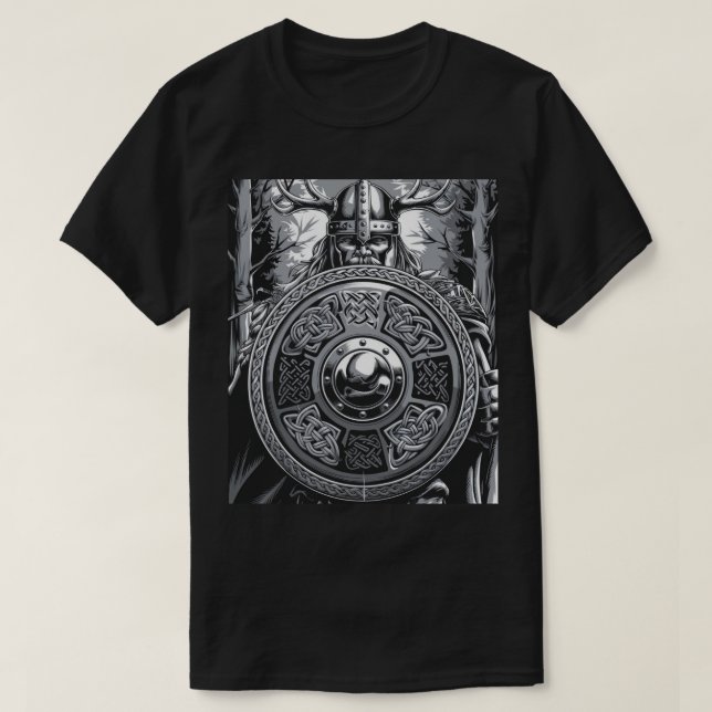 Viking Warrior T Shirt (Design framsida)