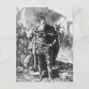 Viking Warrior Vykort