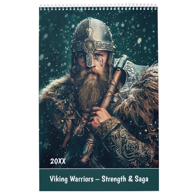 Viking Warriors – Strength & Saga Kalender (Omslag)