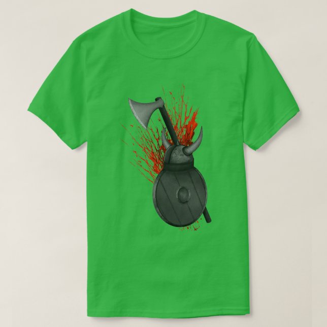 Viking Weapons 3 T Shirt (Design framsida)