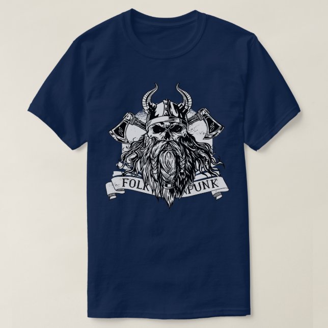 Viking with helmet t shirt (Design framsida)