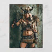Viking Woman Channeling the Amazon Vibe