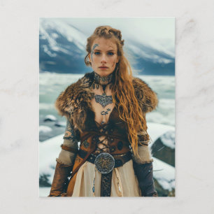 Viking Women Timless Warriors Vykort