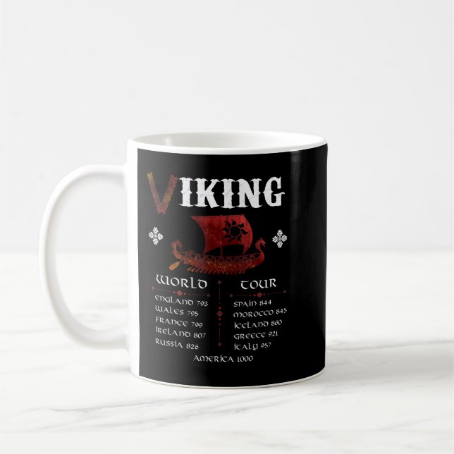 Viking World Tour Viking Frakt Kaffemugg (Vänster)