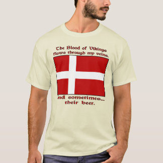 Vikingablod Flödar Genom Ådror Ibland Öl T Shirt