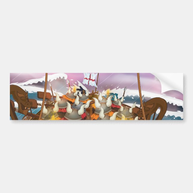 Vikingarna Bildekal (Framsidan)