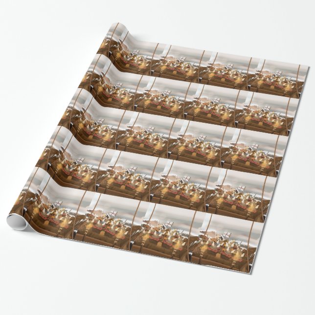 Vikingarna Presentpapper (Utrullad)
