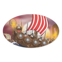 Vikingaskepp Invasionsflotta