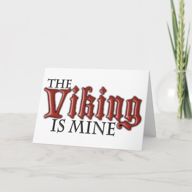 Vikingen är min helgkort (Framsida)