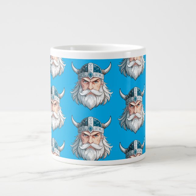 vikingkrigare jumbo mugg (Framsidan)