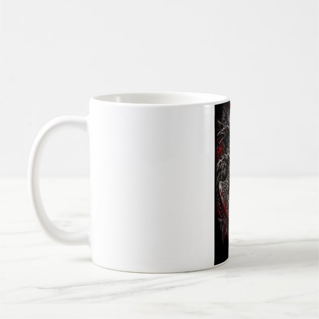 Vikingkrigare – Nordisk Legend Kaffemugg (Vänster)