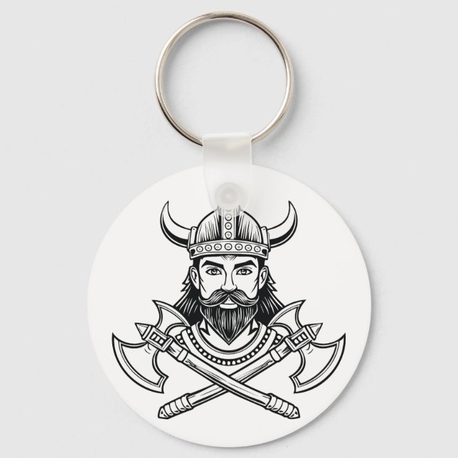 vikingkrigare nyckelring (Framsida)