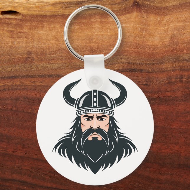 vikingkrigare nyckelring (Baksida)