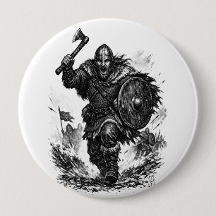 Vikingkrigarkrigsladdning – Bläckstrid Knapp