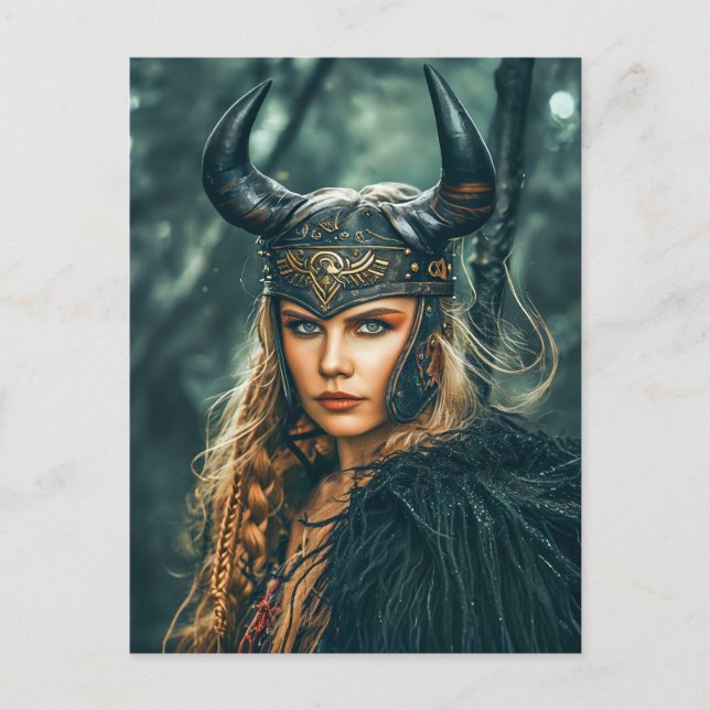 Vikingkvinnor Arvets Väktare Vykort (Framsida)