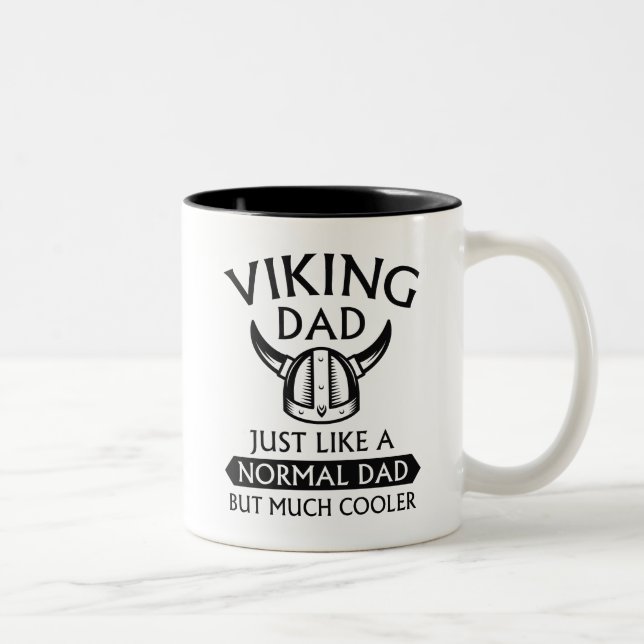 Vikingpappa Två-Tonad Mugg (Höger)
