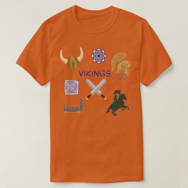 Vikings 15 t shirt (Design framsida)