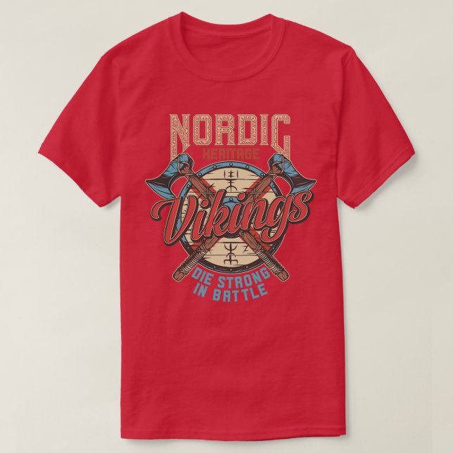 Vikings 24 t shirt (Design framsida)