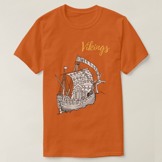 Vikings 38 t shirt (Design framsida)