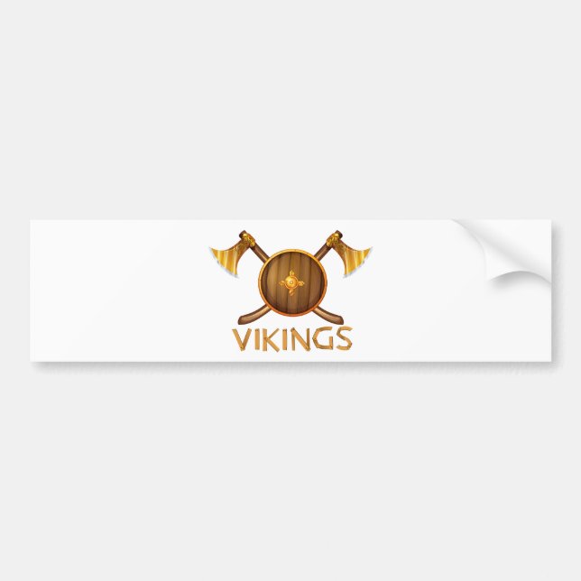Vikings Bildekal (Framsidan)