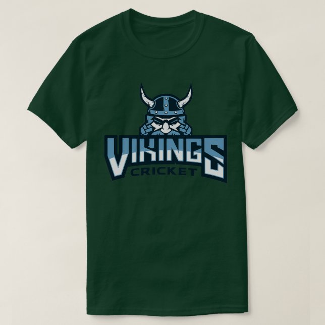 Vikings Cricket T Shirt (Design framsida)