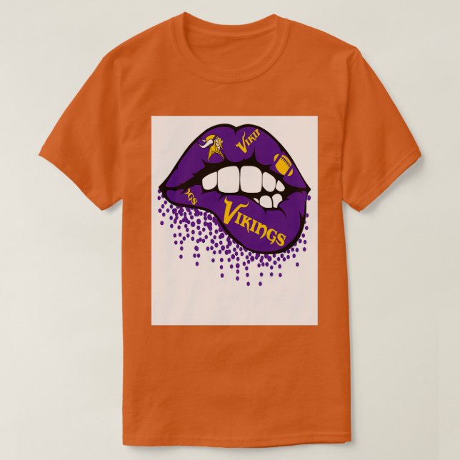 VIKINGS Football T Shirt (Design framsida)