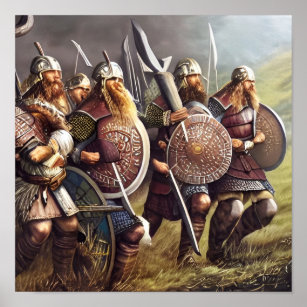 Vikings Forwards tillsammans Poster