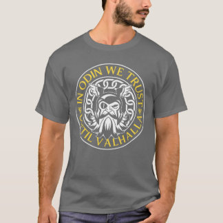 Vikings Gud Far gud lustig Gud T Shirt