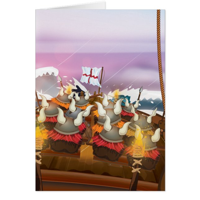 Vikings Hälsningskort (Framsidan)