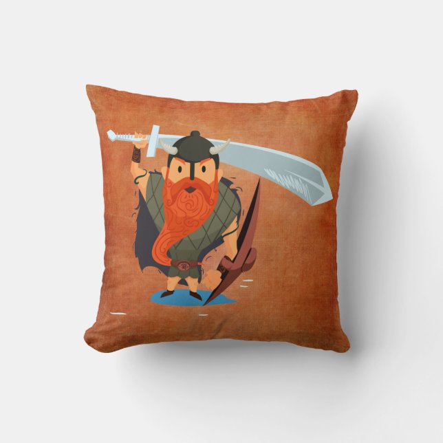 Vikings härskar kudde (Framsida)