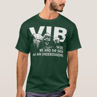 Vikings in Black We and Snö T Shirt