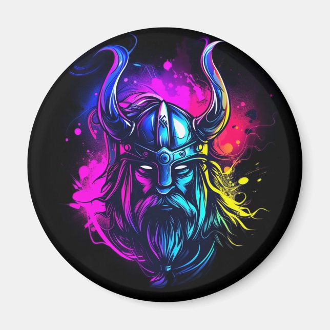 Vikings Neon Magnet (Framsidan)