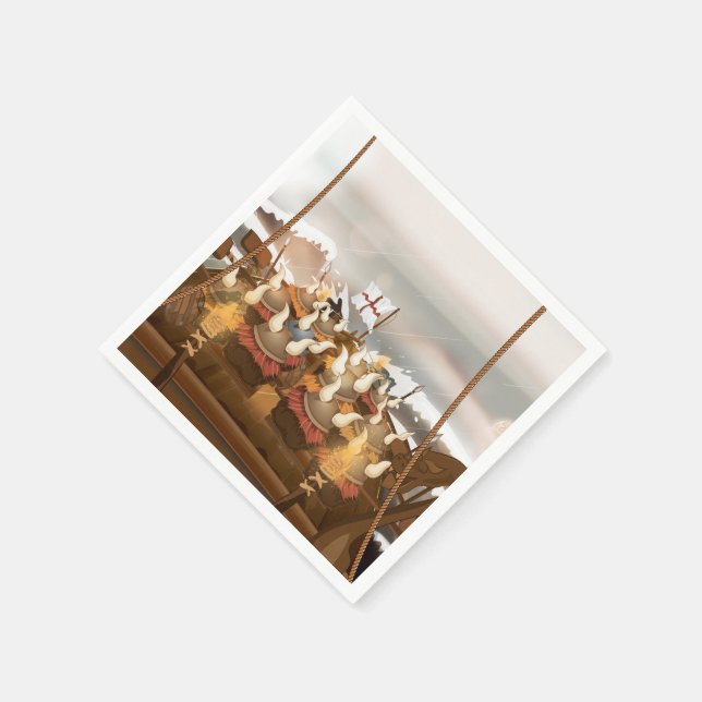 Vikings Pappersservett (Hörn)