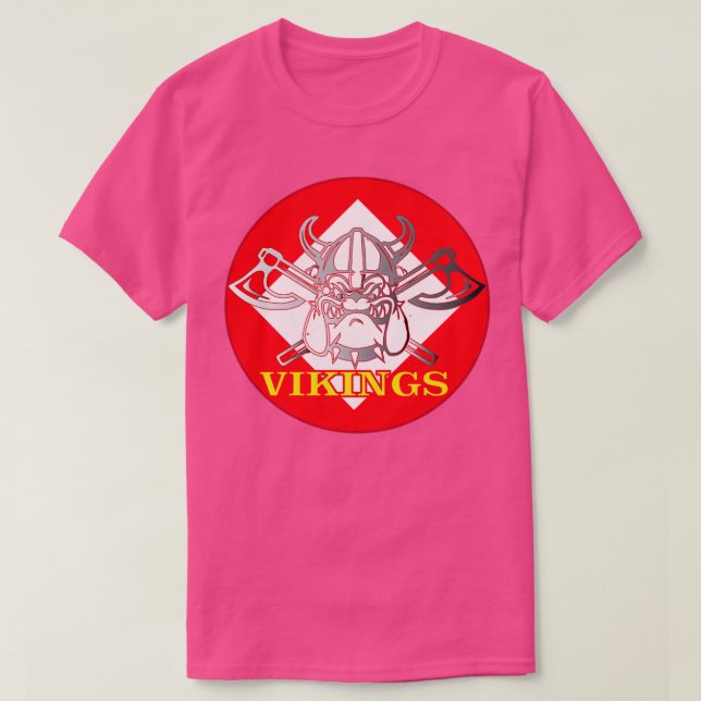 Vikings Pet T Shirt (Design framsida)