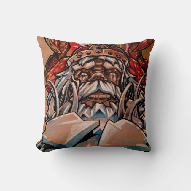vikings pillow kudde (Framsida)