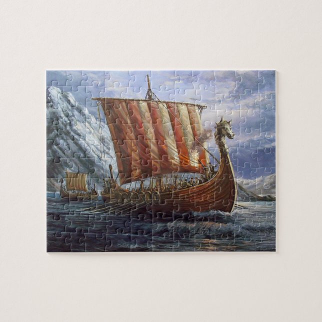 Vikings Puzzle Pussel (Horisontell)