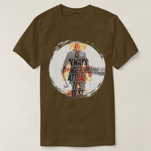 Vikings Ragnar Lothbrok T Shirt (Design framsida)