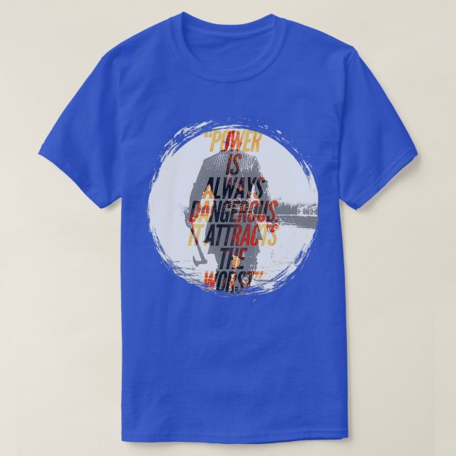 Vikings Ragnar Lothbrok T Shirt (Design framsida)