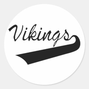 Vikings Runt Klistermärke