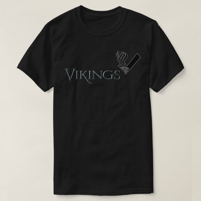 Vikings Shirts T Shirt (Design framsida)