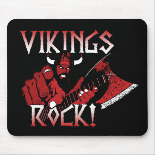 Vikings sten Mousepad Musmatta