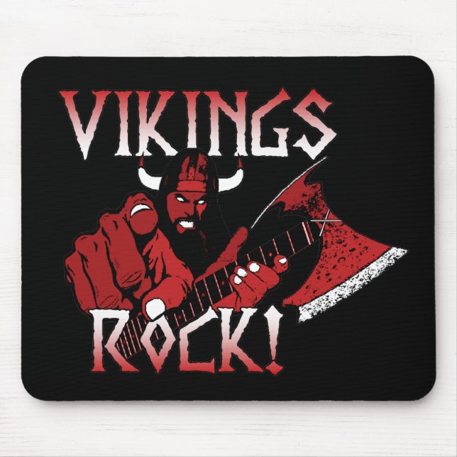 Vikings sten Mousepad Musmatta (Framsidan)