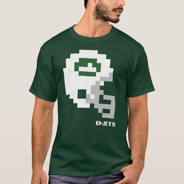 Vikings Tecmo Bowl Helmet T-Shirt (Framsida)