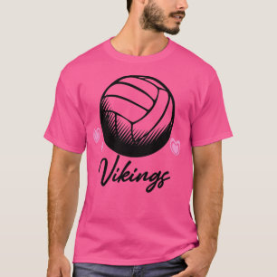 Vikings Volleyball Boll Sport T Shirt